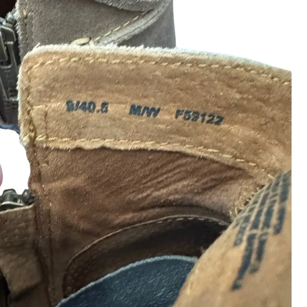 Born Tarkiln Brown Suede ankle boots - Picture 4 of 7